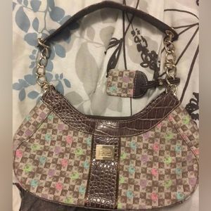 Liz Claiborne Small Handbag W/ “LC” Logo